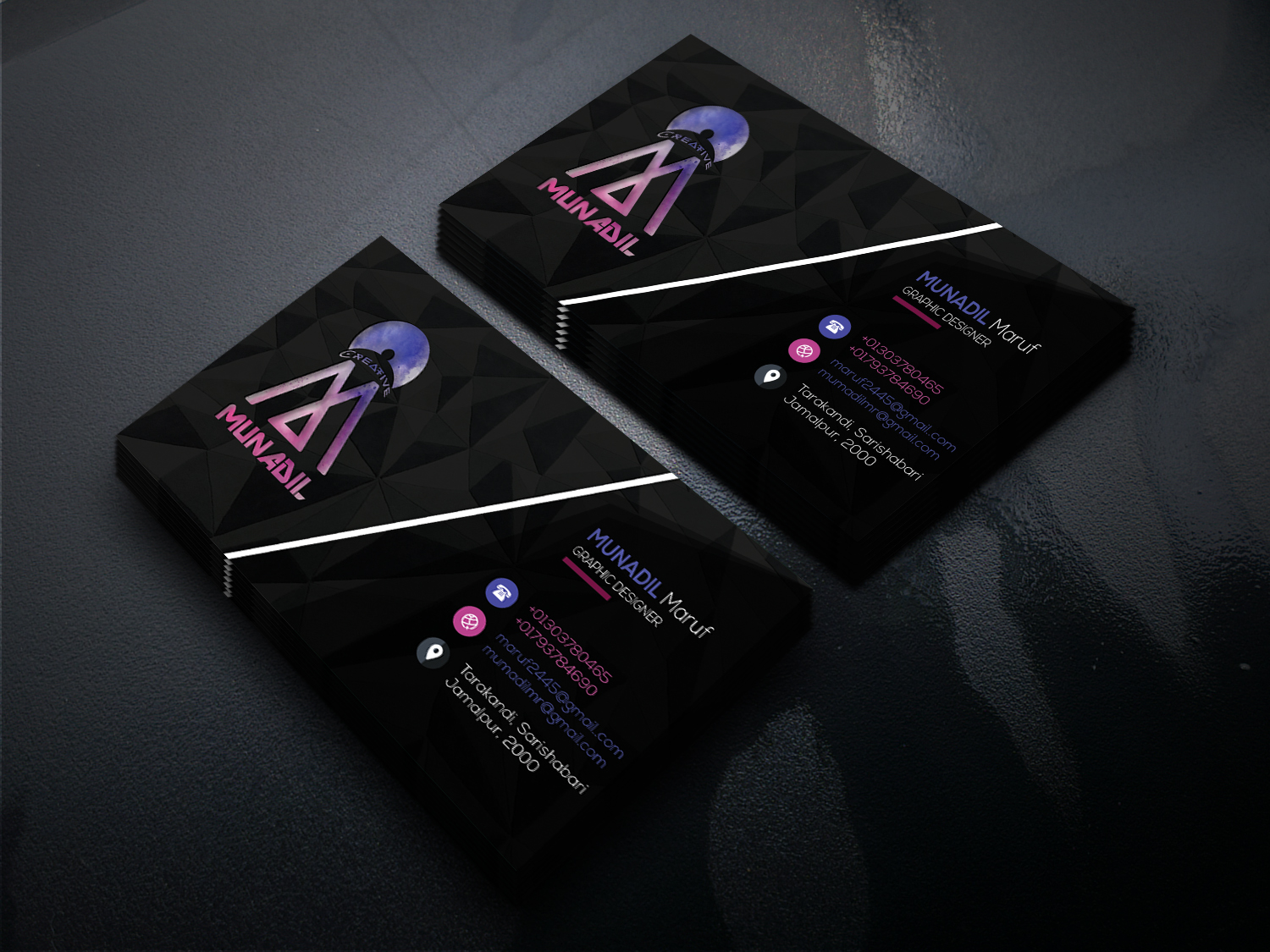 Design A Modern Eye Catching Business Card