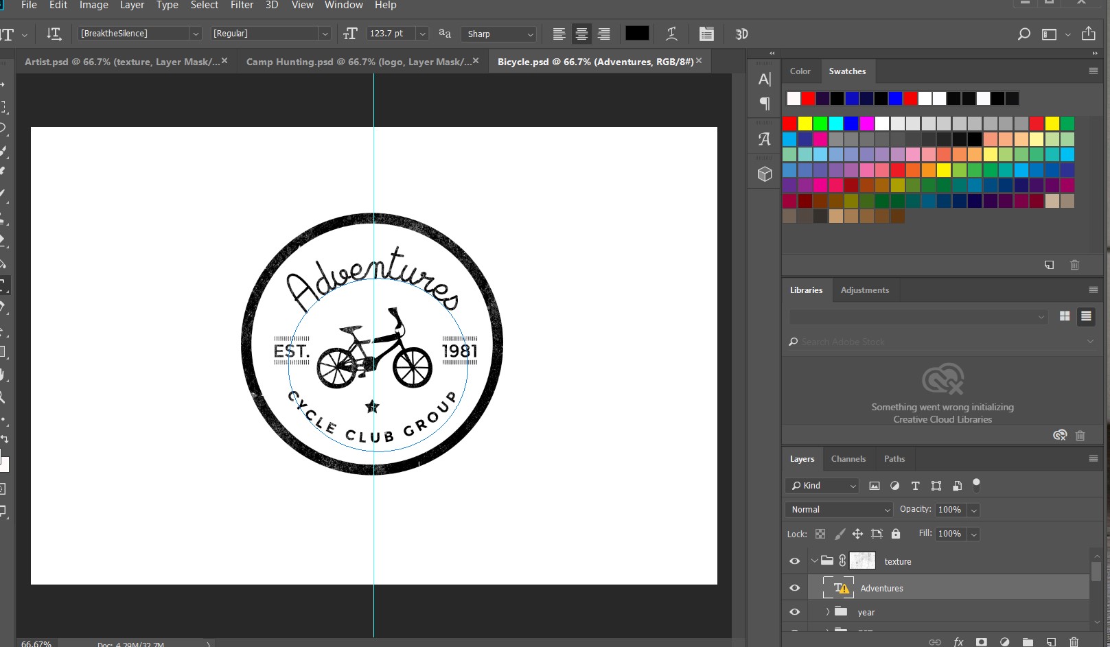 I will design a vintage or retro logo in low budget