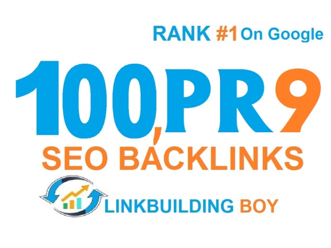 I will do high pro SEO backlinks for rank 1 on google