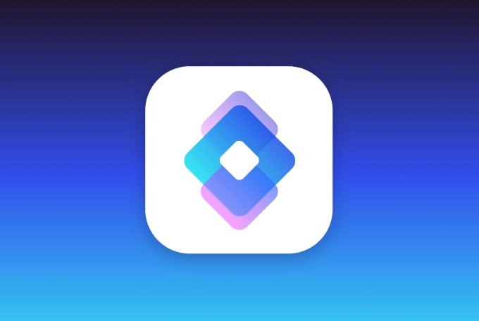 I will design a modern app icon logo