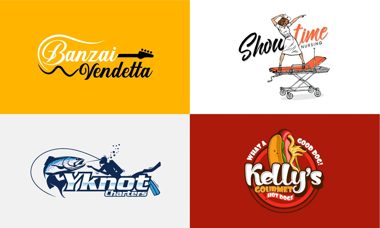 I will do modern minimalist website business logo design