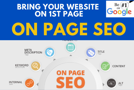 Complete Onsite SEO & Research, On Page SEO with...