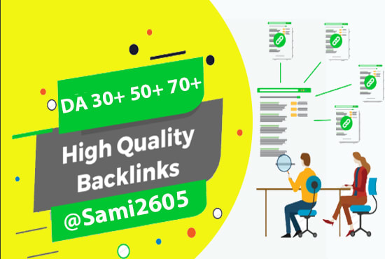 i well provide 20 DA 50+ Dofollow Backlinks