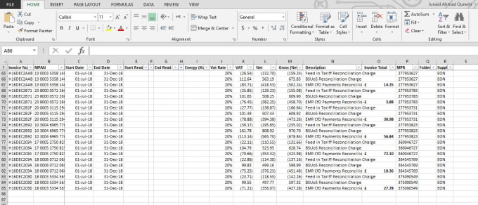 I will do product listing invoices data entry