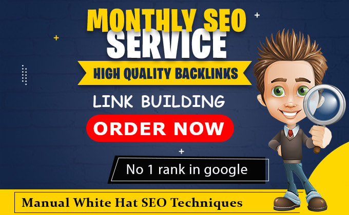 Rank Your Website First on Google With Our Best Monthly Quality SEO Backlinks Package