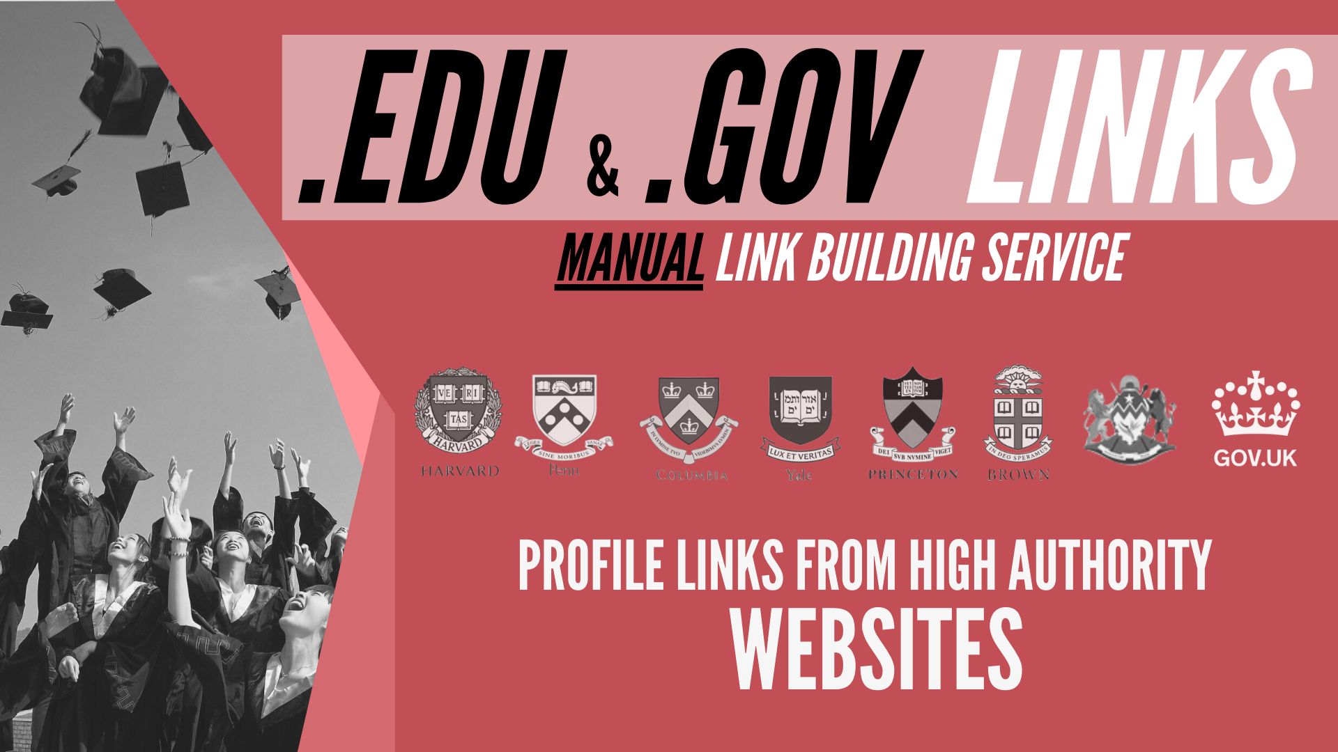 Rank Your Site On Google With 45 High DA/Pr9 Backlink +15 EDU/GOV Backlink