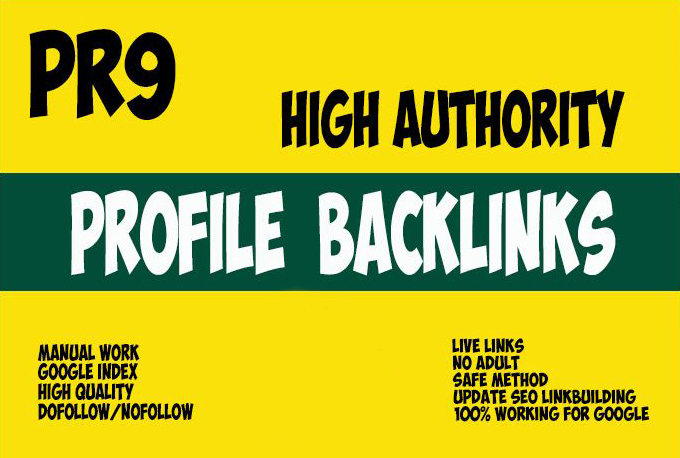 Push Your Website On GOOGLE Top Page With 100 HIGH AUTHORITY MANUAL BACKLINK