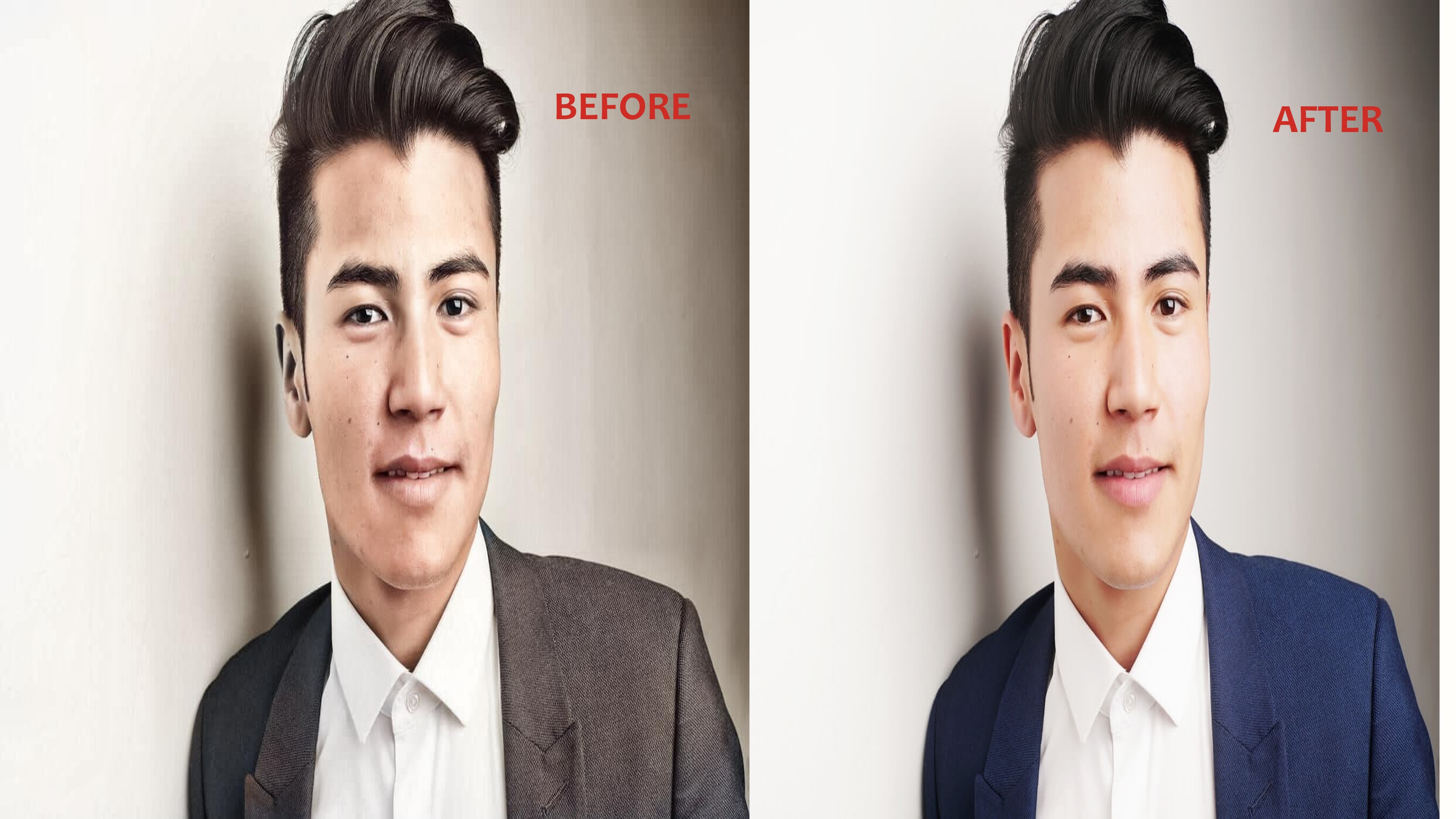 I will colorize a black and white photo