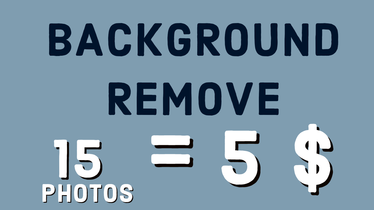 I will create background change photos.