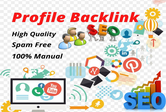 I will do high quality 200 profile backlinks 
