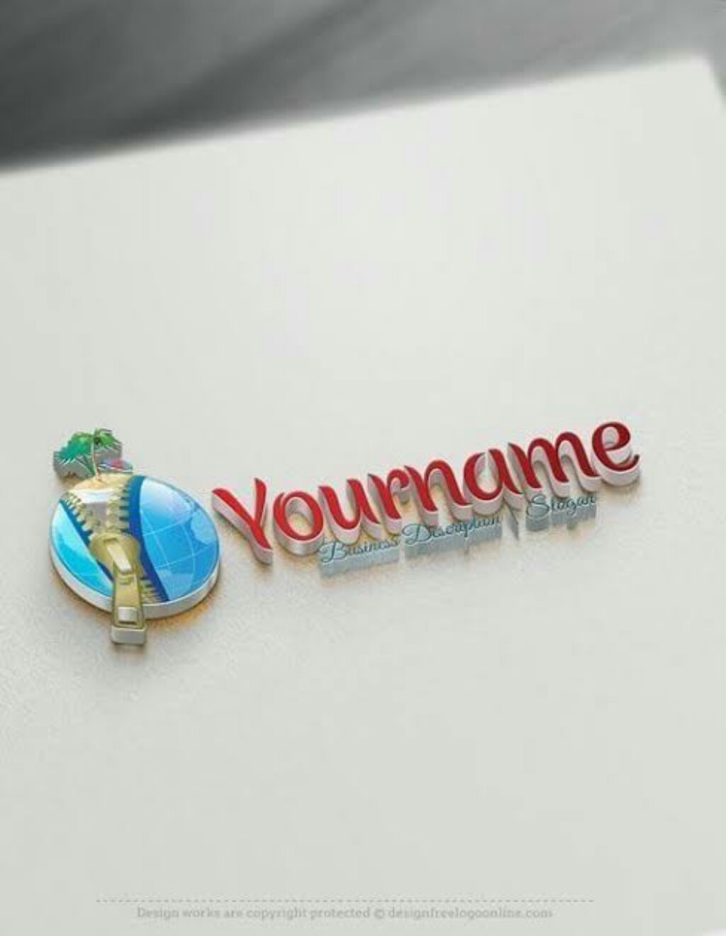 I will design attractive 3d logo for your company 