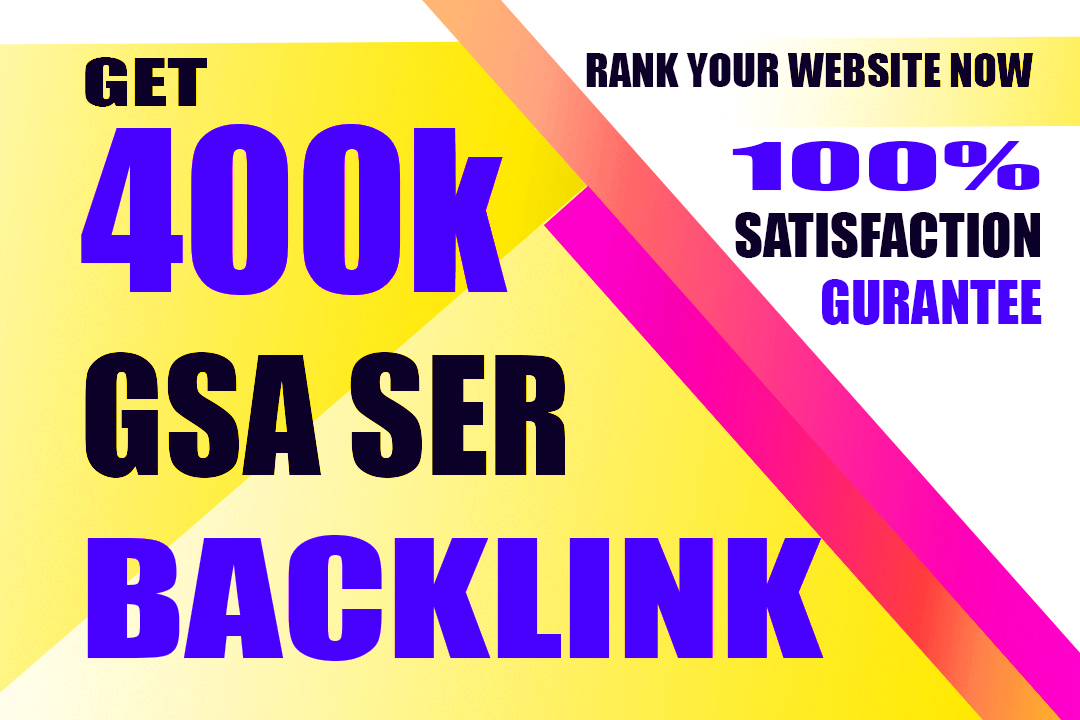 i will create 400k dofollow backlink for you