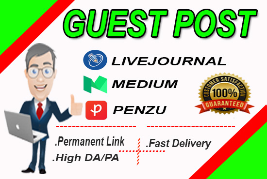 I will provide guest post in DA 80+ website