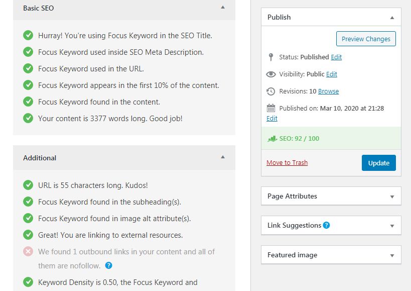 I will do advance on page SEO for your WordPress website with rank math plugin