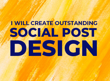 I will create outstanding social post design