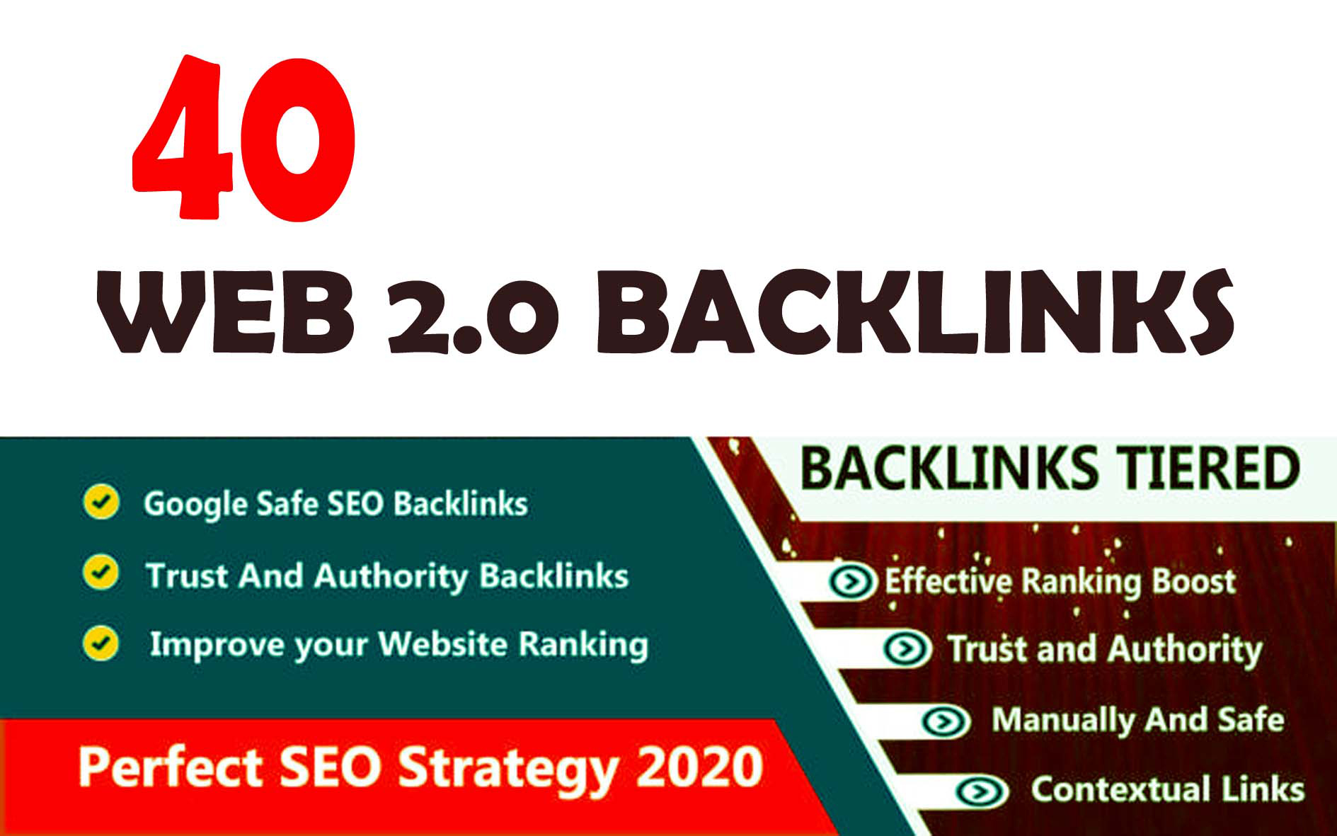 Build 40+ Backlink with 30+ Da 35+ PA DOFOLLOW and Ho...