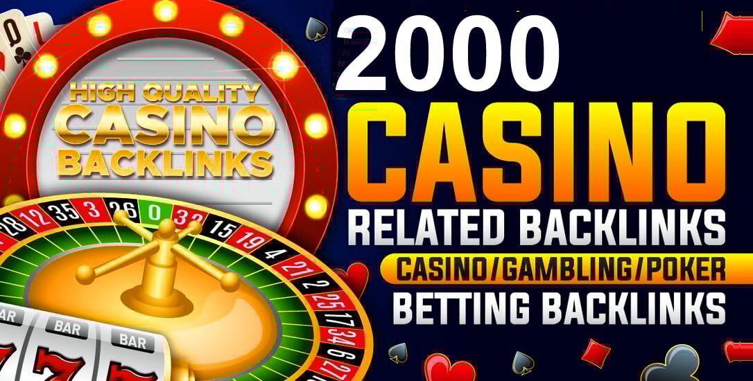 Casino SEO 2000 Dofollow Backlinks Package Improve Rank Poker, Gambling, Slot, Toto, Judi Websites