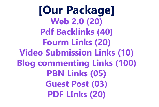 I'll Build SEO Backlinks With Perfect Off Page SEO Strategy