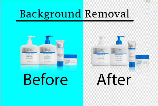 I will do background remove, any photoshop editing, retouch, design