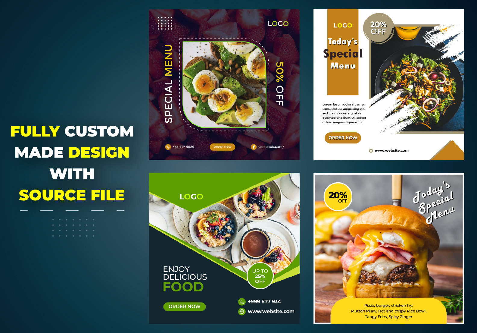 I will design an eye-catching social media or Instagram post in 24 Hours