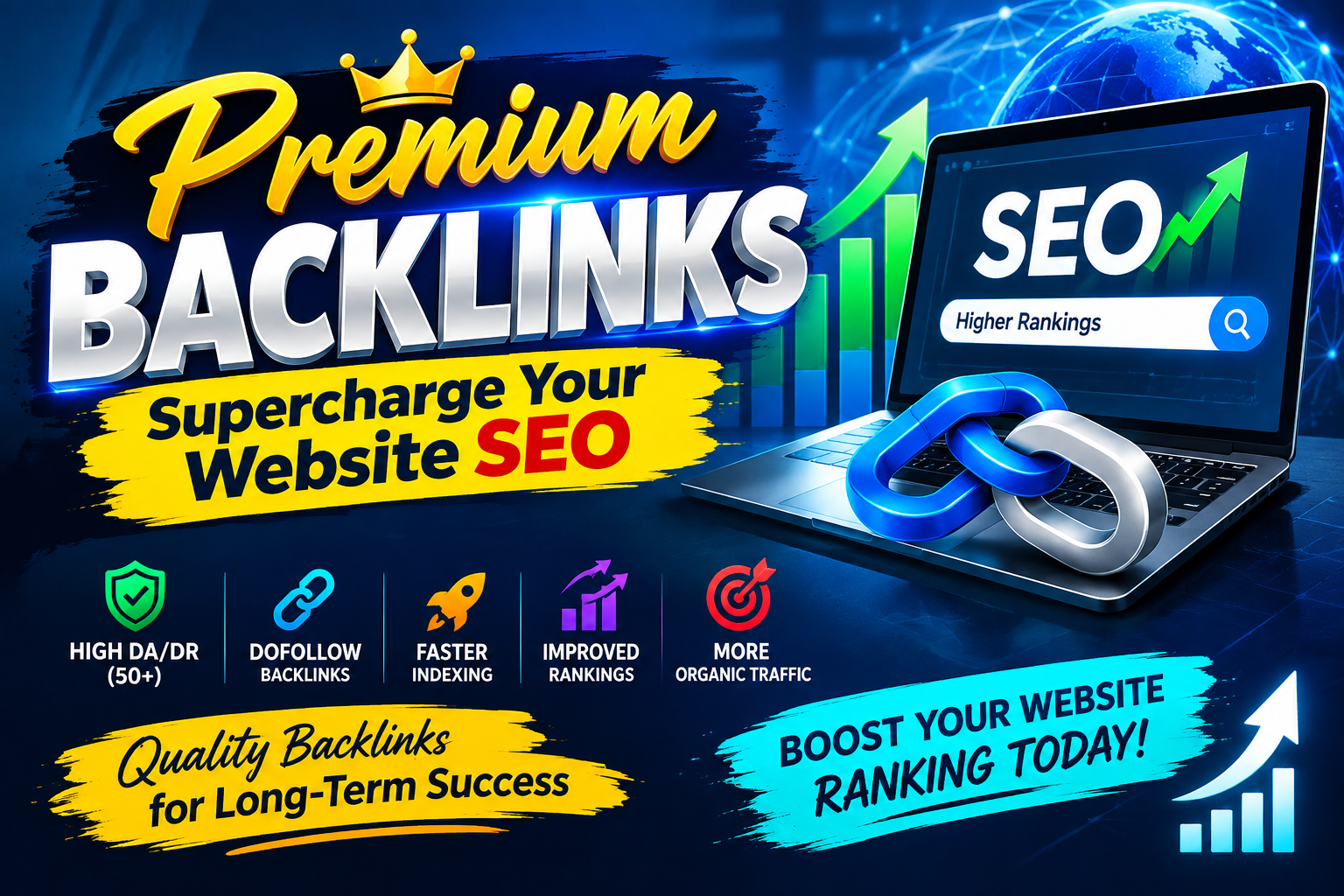 Premium Backlinks - Supercharge Your Website SEO