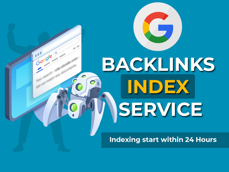 I will index your backlinks on google within 24 hours