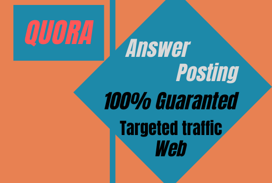Rocket Boost Your website 5 High Quality Quora Answers Posting Niche Linkbuilding