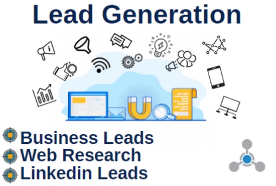 I will do targeted lead generation and web research