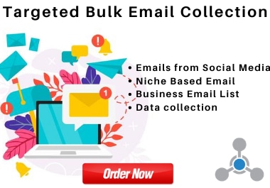 I will provide 4000 targeted active bulk email collec...