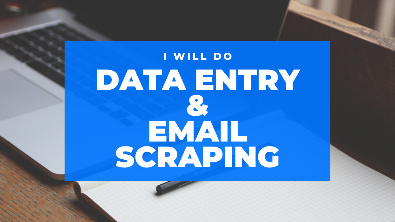 I will do data entry, email scraping,copy paste work