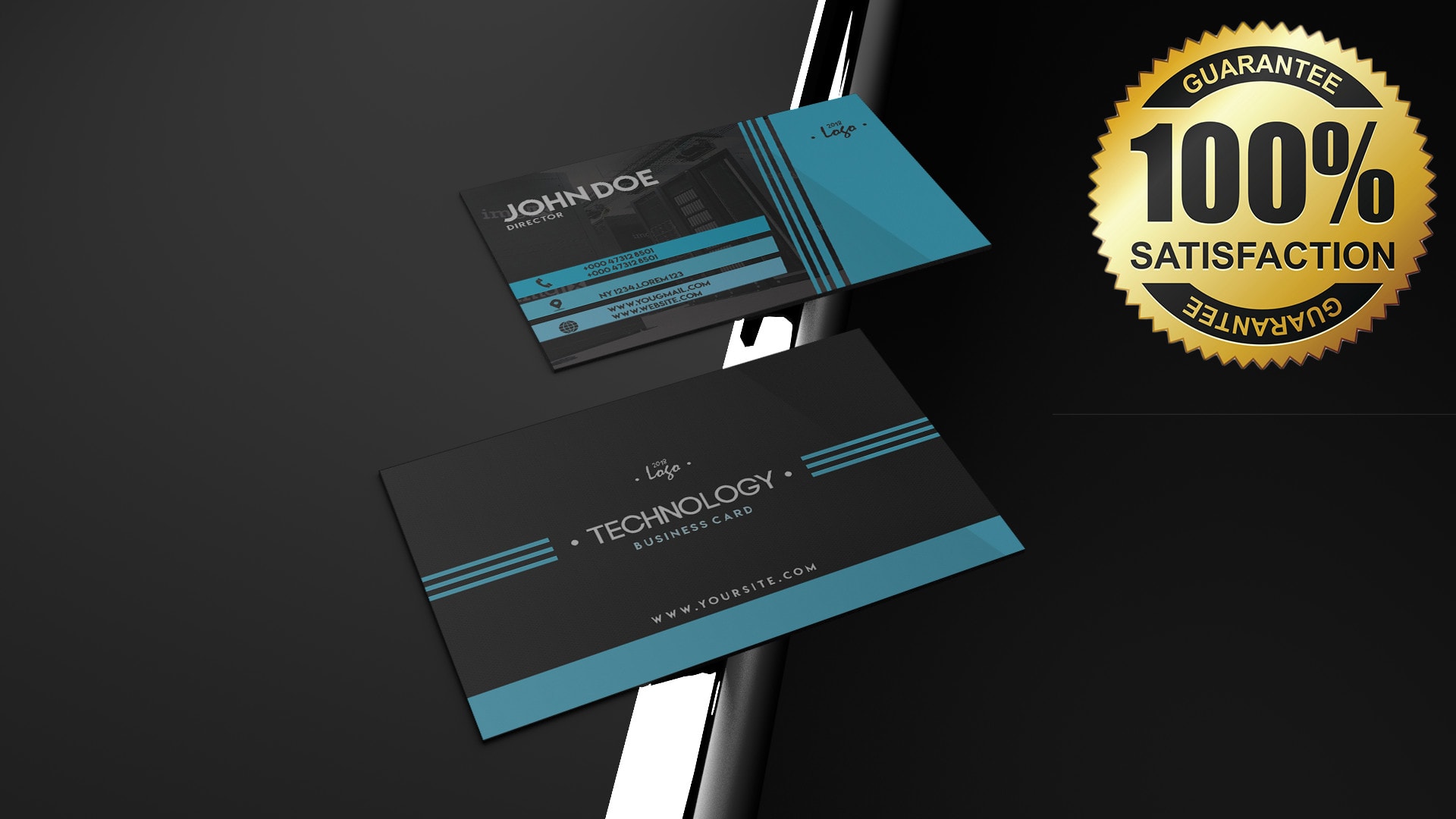 I will create a professional business card for you