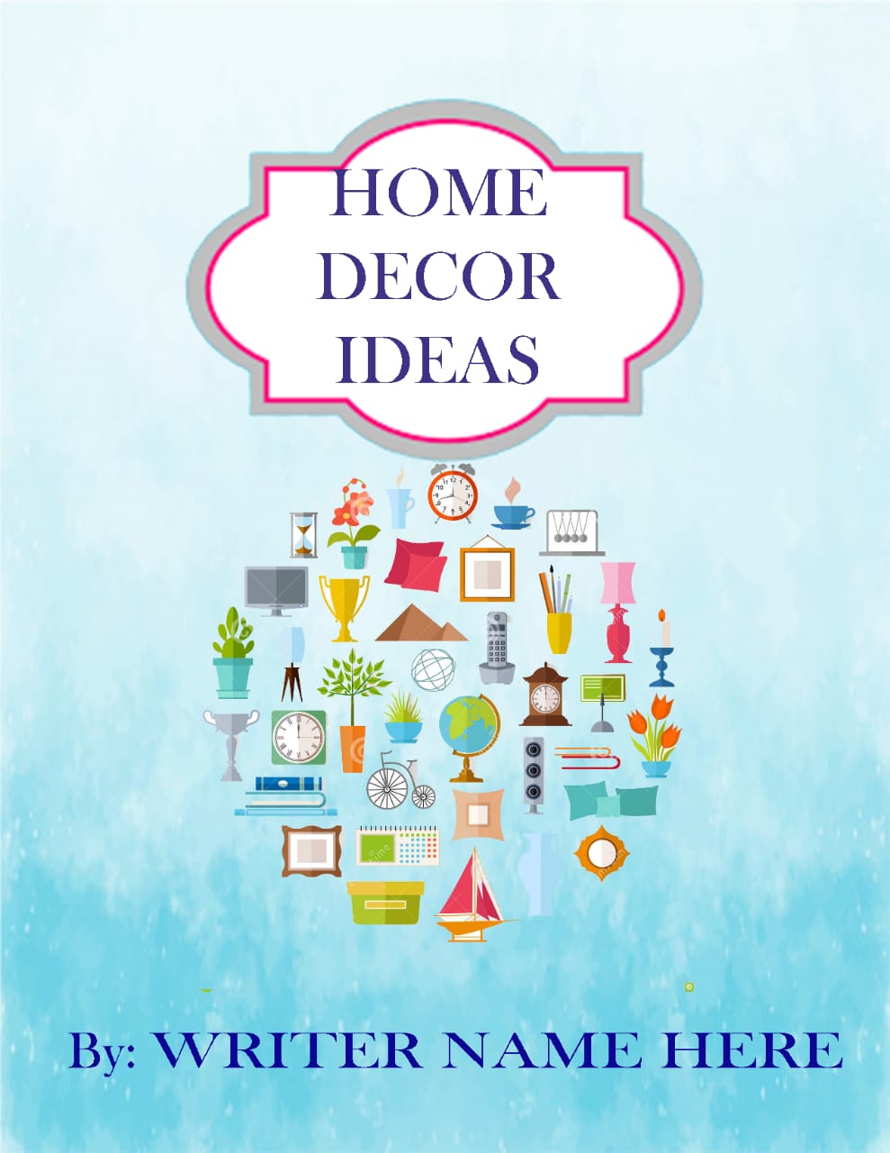 I designed a decent and attractive book cover as a sample work