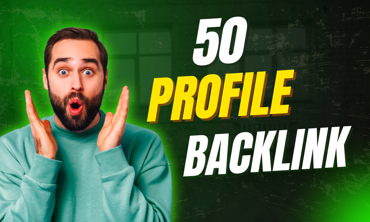 I will Create 50 Profile Backlinks on Top High Author...