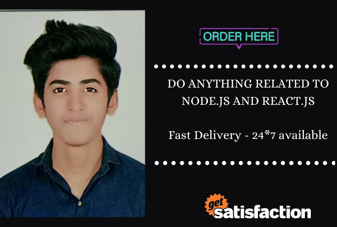 I will be your professional node js developer, react js developer, javascript