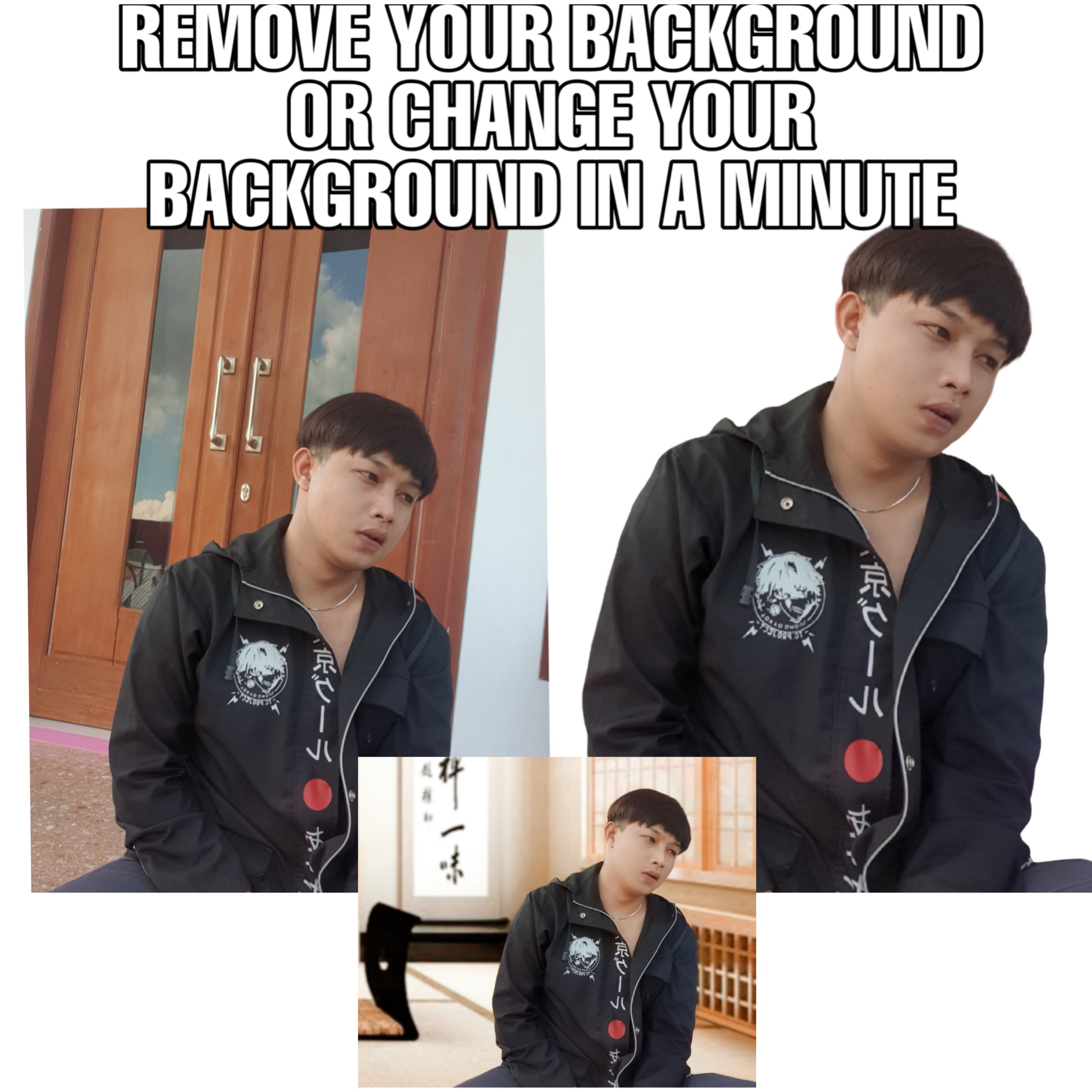 Remove, enhanced image, change background photos, blur/sharpen