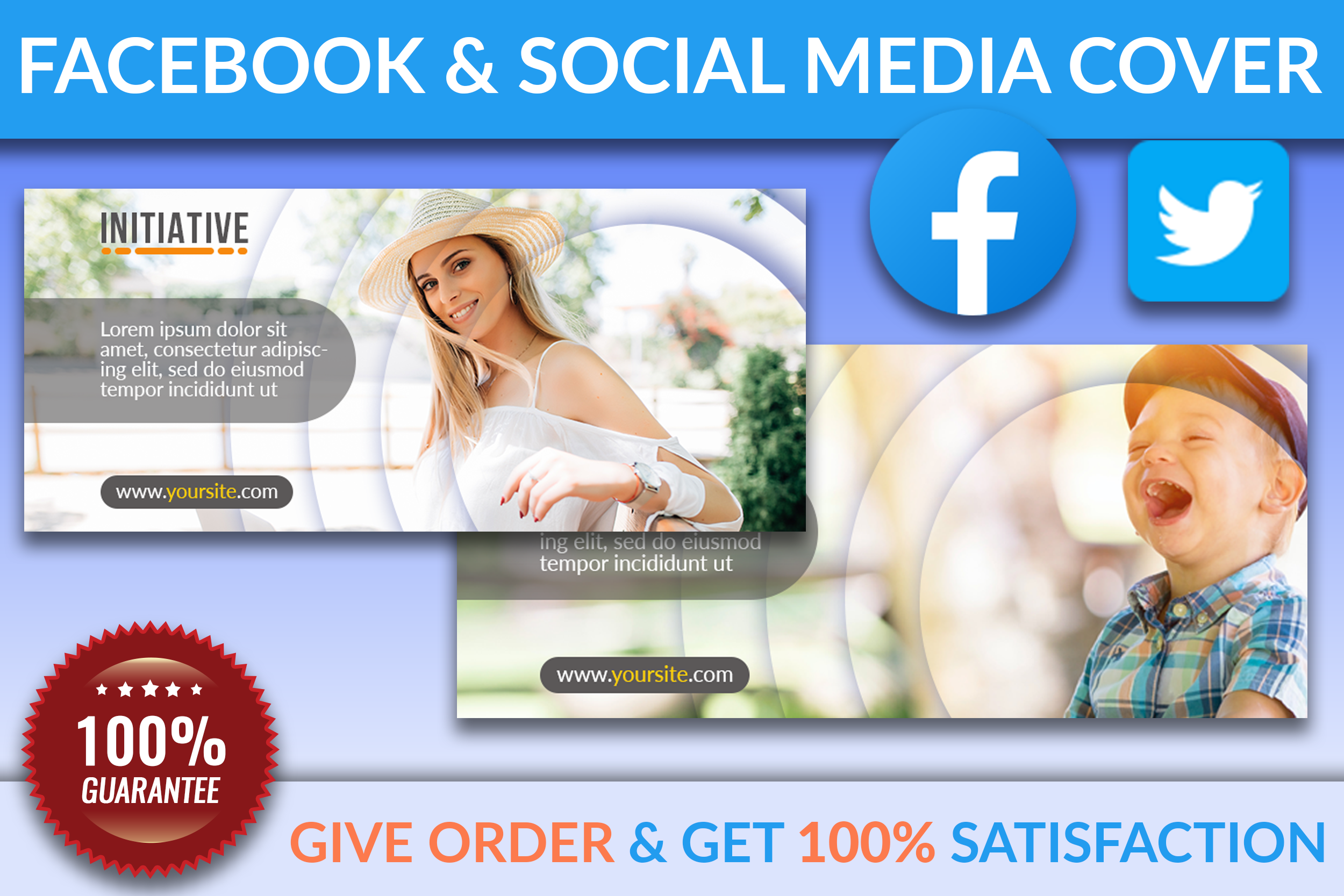 I will design your facebook cover and social media ba...