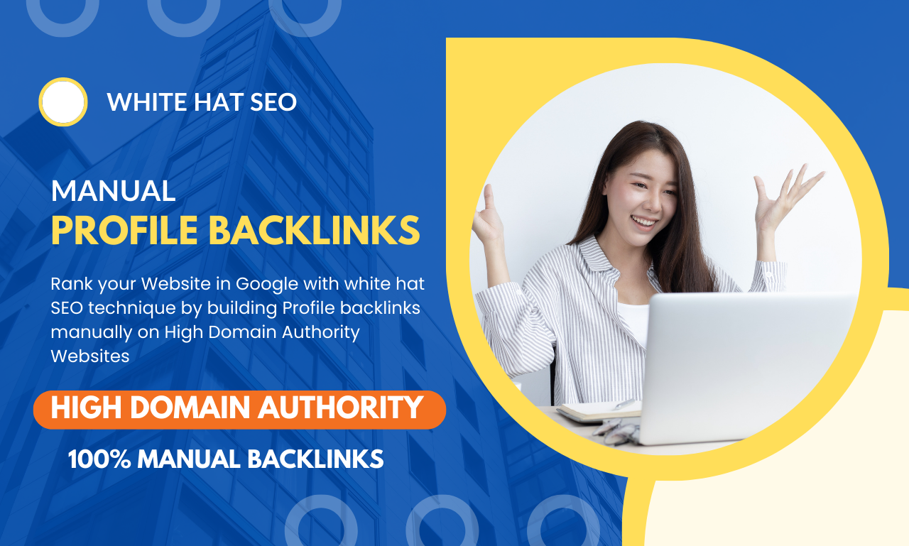 I will create 50 high quality manual profile backlink...