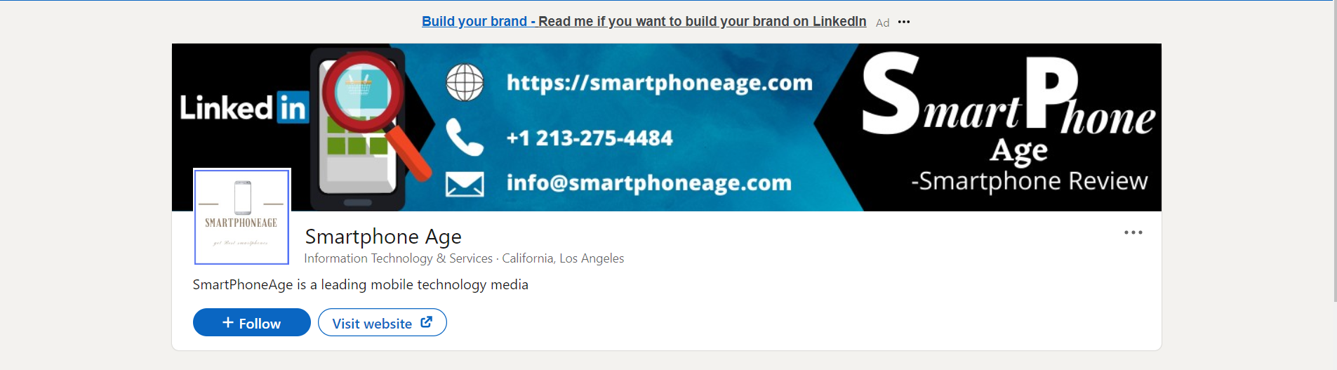 I will Create LinkedIn Business page and Company Page for your Business