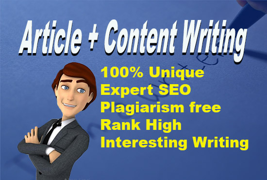 Article writing and content writing for blog or websi...