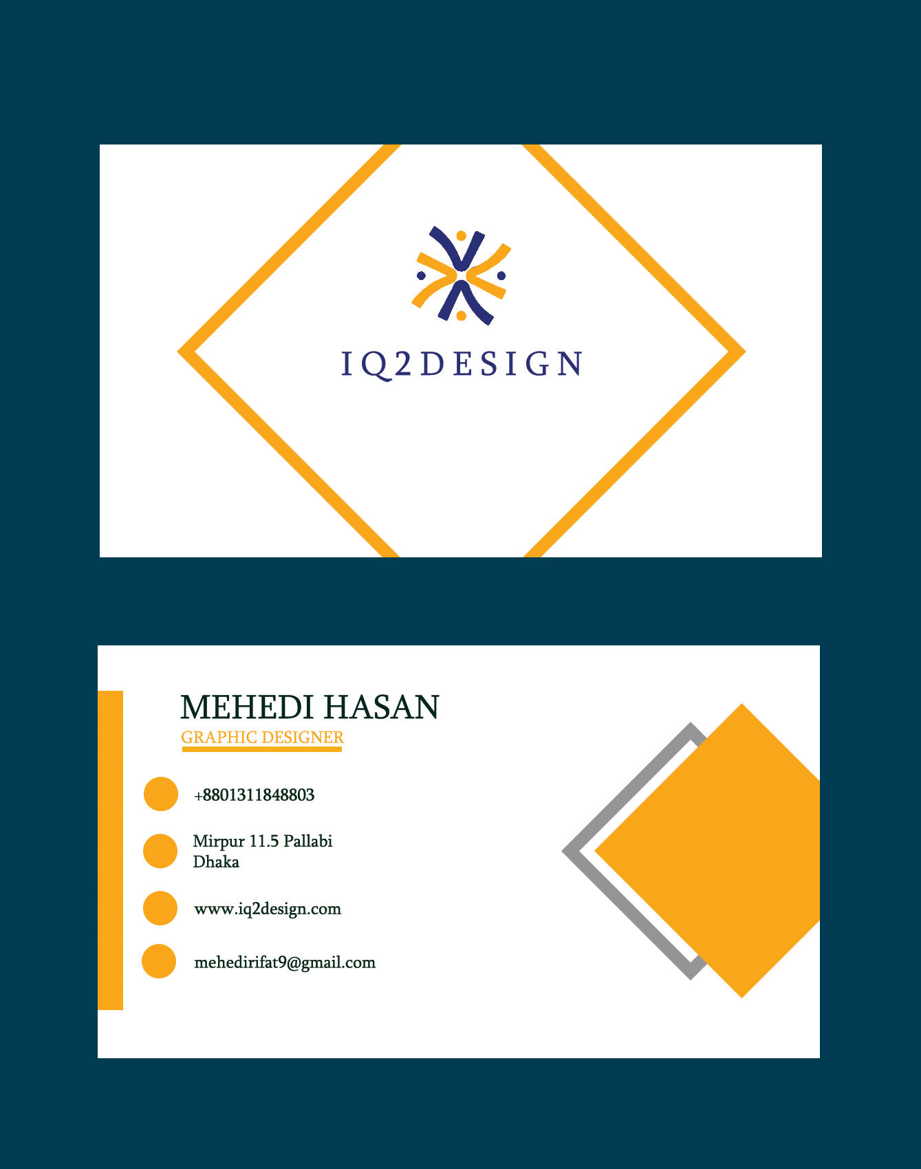 I will design print ready business card