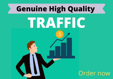  Unlimited and real high quality website TRAFFIC for 1 month
