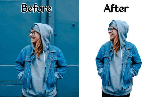 I will remove or change background of any images within minutes