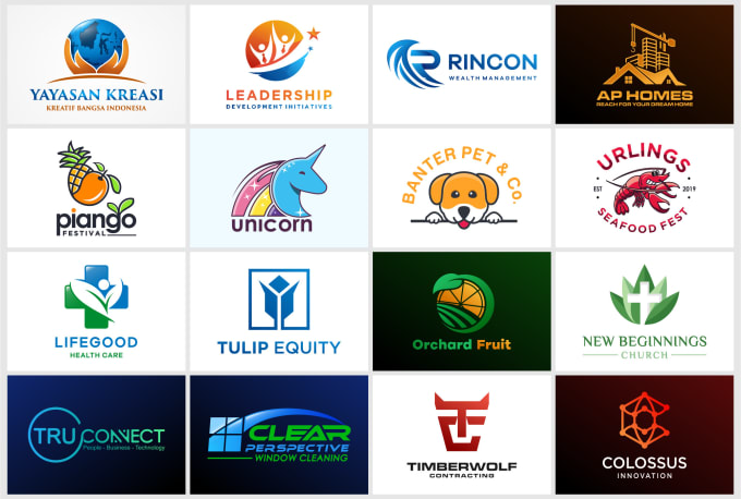 (3-4 Concepts) MODERN and ATTRACTIVE Logo Designs in 24hrs