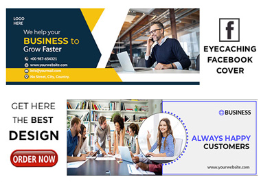 I Will Design Professional Eye-catching Facebook cove...