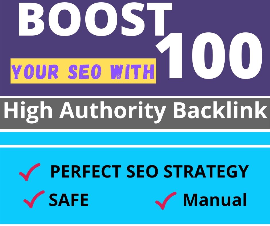 I will create manual SEO backlinks service