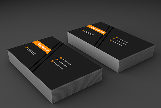 I will do attractive business card design.