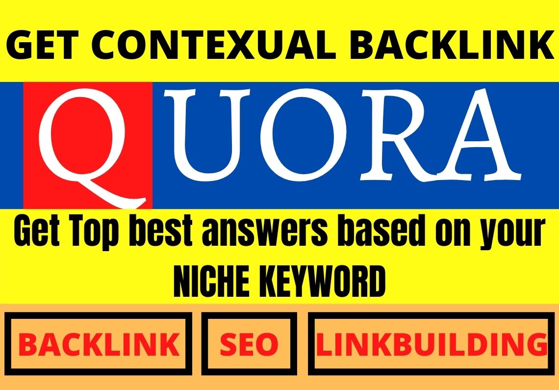 Promote your website with 40 HQ Contextual Quora answers