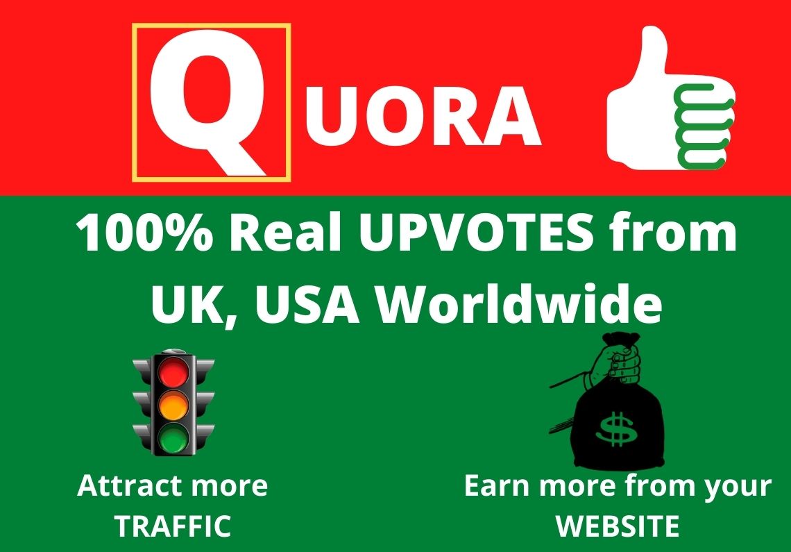 Get 200+ Quora Real thumbsup-upvotes from UK,USA Worldwide