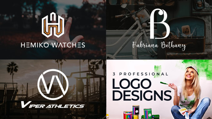 I will create a modern,flat,minimalist,custom,unique logo