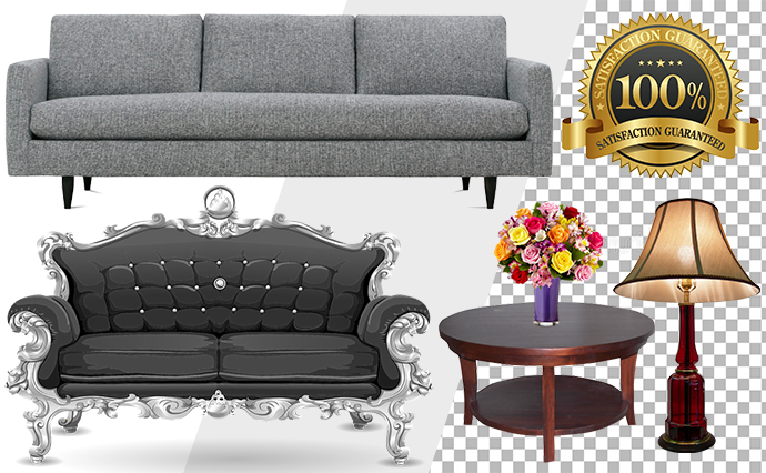 I will do professionally 100 photos background removal work